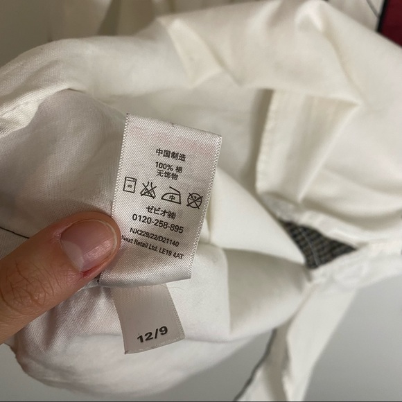 Boy’s Next vintage embroidered white button down - Picture 11 of 12